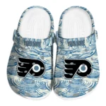 customized philadelphia flyers sea swirls clogs best selling