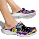 customized philadelphia flyers swirling mushrooms clogs best selling