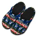 customized philadelphia phillies christmas motif clogs best selling