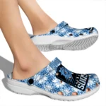 customized phoenix suns snowflake mosaic clogs best selling