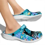 customized phoenix suns tropical fish ocean clogs best selling