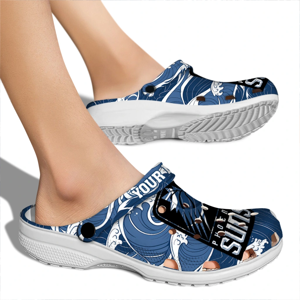 customized phoenix suns wave flow clogs fashion forward customized phoenix suns wave flow clogs fashion forward