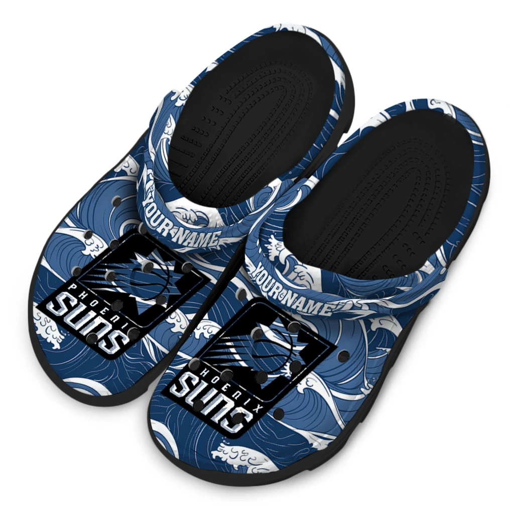 customized phoenix suns wave flow clogs latest model customized phoenix suns wave flow clogs latest model