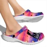 customized phoenix suns wavy stripes clogs best selling