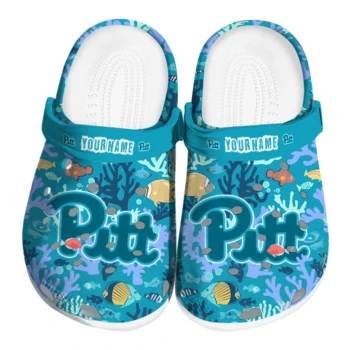 customized pittsburgh panthers tropical fish ocean clogs best selling