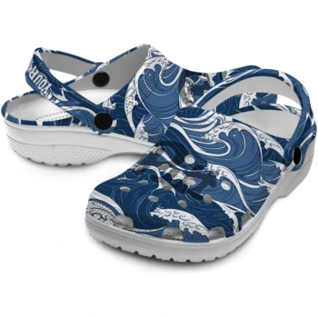 customized pittsburgh panthers wave flow clogs high quality