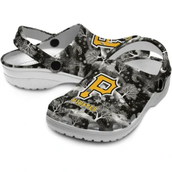 customized pittsburgh pirates snowy hills clogs high quality