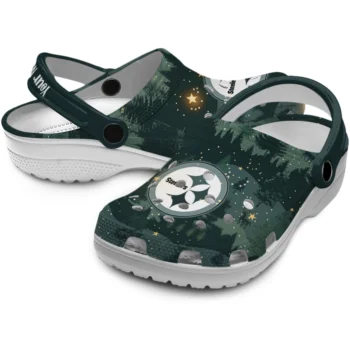 customized pittsburgh steelers deer nightscape clogs high quality