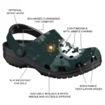 customized pittsburgh steelers deer nightscape clogs best selling