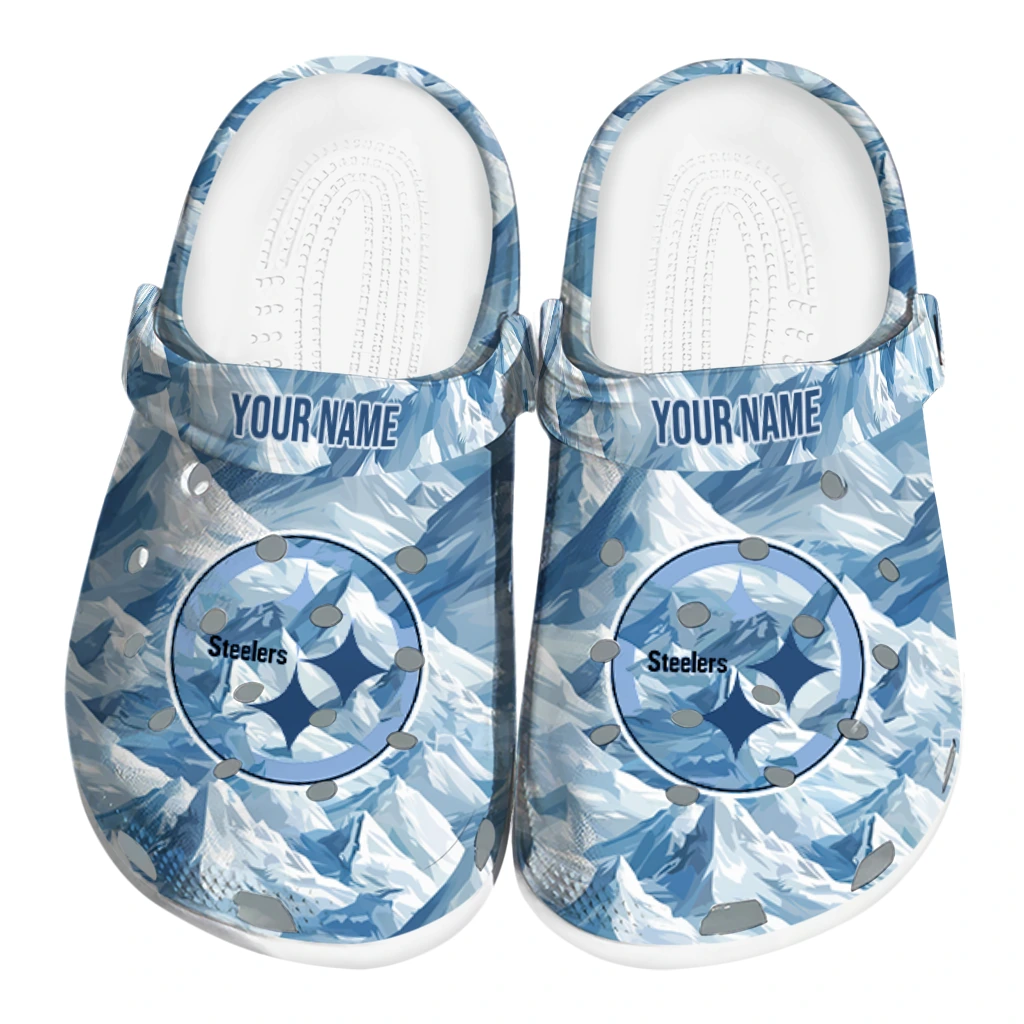 customized pittsburgh steelers mountain artwork clogs best selling customized pittsburgh steelers mountain artwork clogs best selling