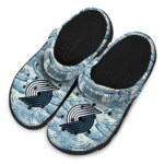 customized portland trail blazers sea swirls clogs best selling