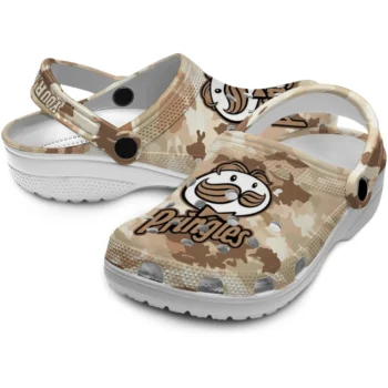 customized pringles beige camou beige brown clogs high quality hey clogs