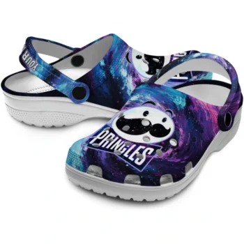 customized pringles galaxy blue purple clogs high quality hey clogs