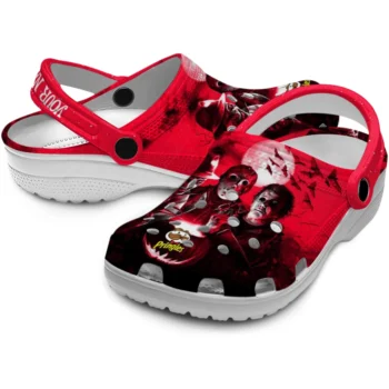 customized pringles honor masks red black clogs high quality hey clogs