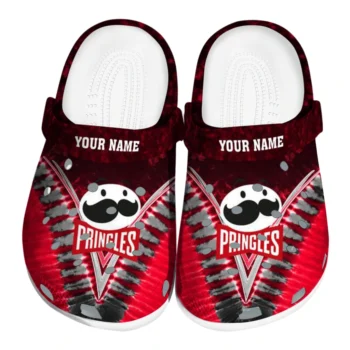 customized pringles tie dye pattern red black clogs best selling hey clogs