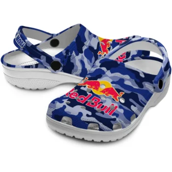 customized red bull camouflage blue gray clogs high quality hey clogs