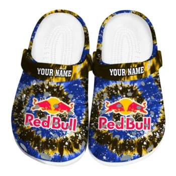 customized red bull swirl blue yellow clogs best selling hey clogs