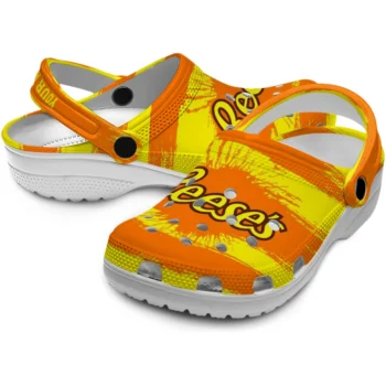 customized reeses custom yellow orange clogs high quality hey clogs