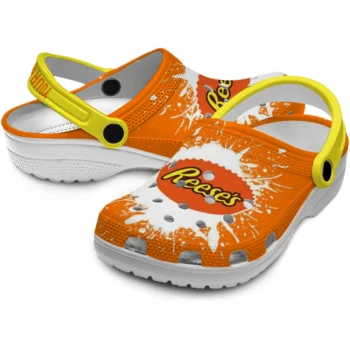 customized reeses drip orange yellow clogs high quality hey clogs