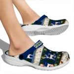 customized rice owls christmas motif clogs best selling