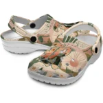 customized rice owls desert cactus pattern clogs best selling