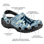 customized rice owls sea swirls clogs best selling