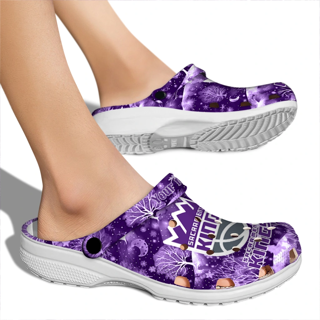 customized sacramento kings snowy hills clogs fashion forward customized sacramento kings snowy hills clogs fashion forward