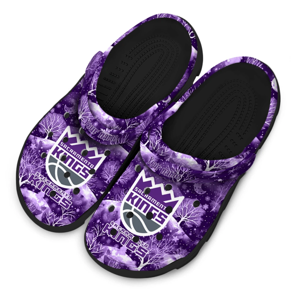 customized sacramento kings snowy hills clogs latest model customized sacramento kings snowy hills clogs latest model