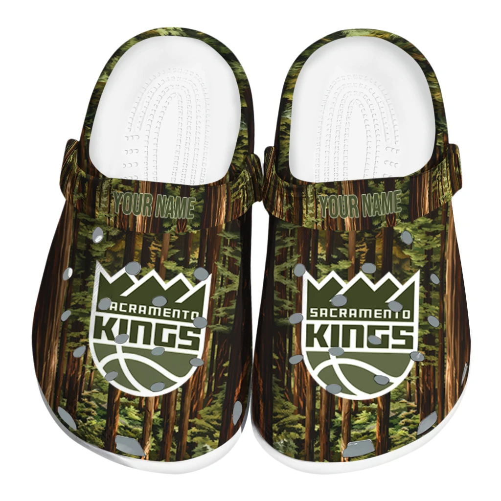 customized sacramento kings woods forest designs clogs best selling customized sacramento kings woods forest designs clogs best selling