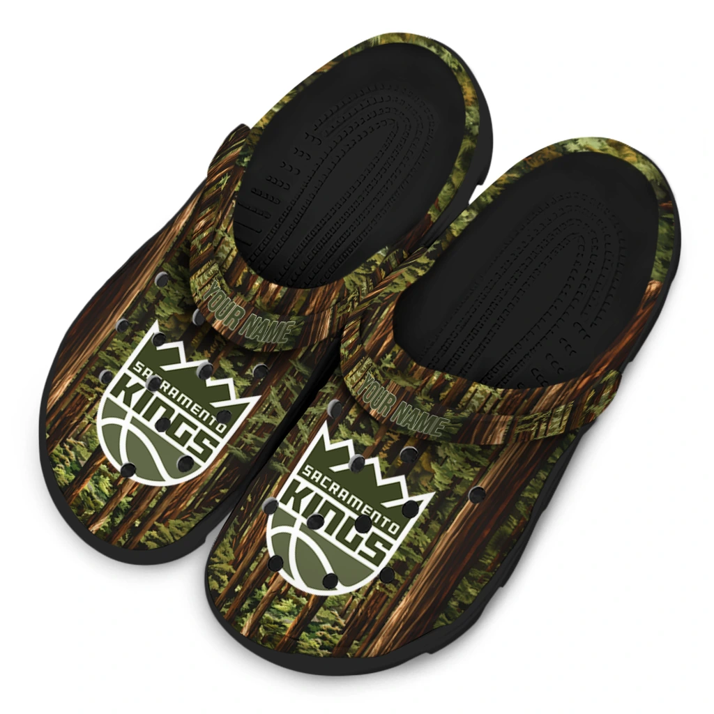 customized sacramento kings woods forest designs clogs latest model customized sacramento kings woods forest designs clogs latest model
