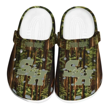 customized sam houston bearkats woods forest designs clogs best selling