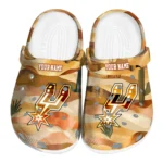 customized san antonio spurs desert layers clogs best selling