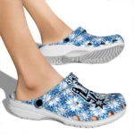 customized san antonio spurs snowflake mosaic clogs best selling