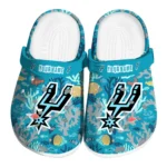 customized san antonio spurs tropical fish ocean clogs best selling