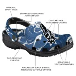customized san antonio spurs wave flow clogs best selling
