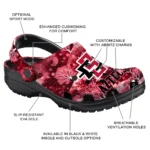 customized san diego state aztecs snowy hills clogs best selling