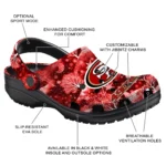 customized san francisco 49ers snowy hills clogs best selling
