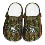customized san francisco 49ers woods forest designs clogs best selling