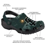 customized san francisco giants deer nightscape clogs best selling