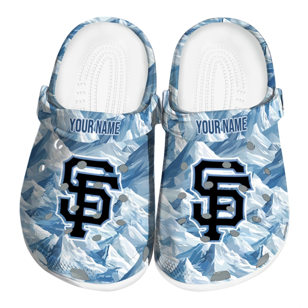 customized san francisco giants mountain artwork clogs best selling customized san francisco giants mountain artwork clogs best selling
