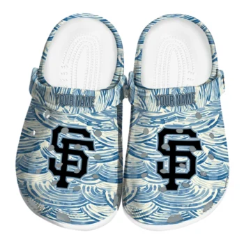 customized san francisco giants sea swirls clogs best selling