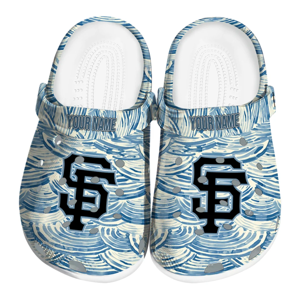 customized san francisco giants sea swirls clogs best selling customized san francisco giants sea swirls clogs best selling