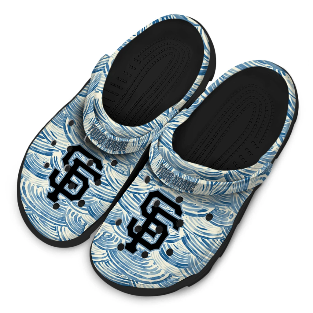 customized san francisco giants sea swirls clogs latest model customized san francisco giants sea swirls clogs latest model