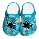 customized san jose sharks tropical fish ocean clogs best selling