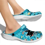customized san jose sharks tropical fish ocean clogs best selling