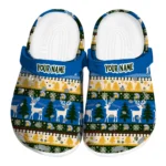 customized san jose state spartans christmas motif clogs best selling