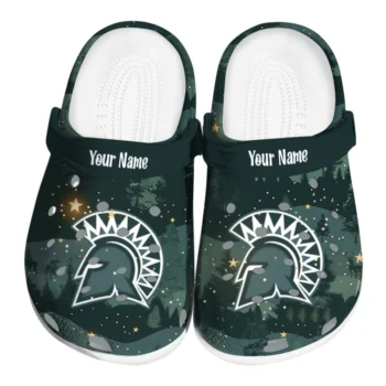customized san jose state spartans deer nightscape clogs best selling