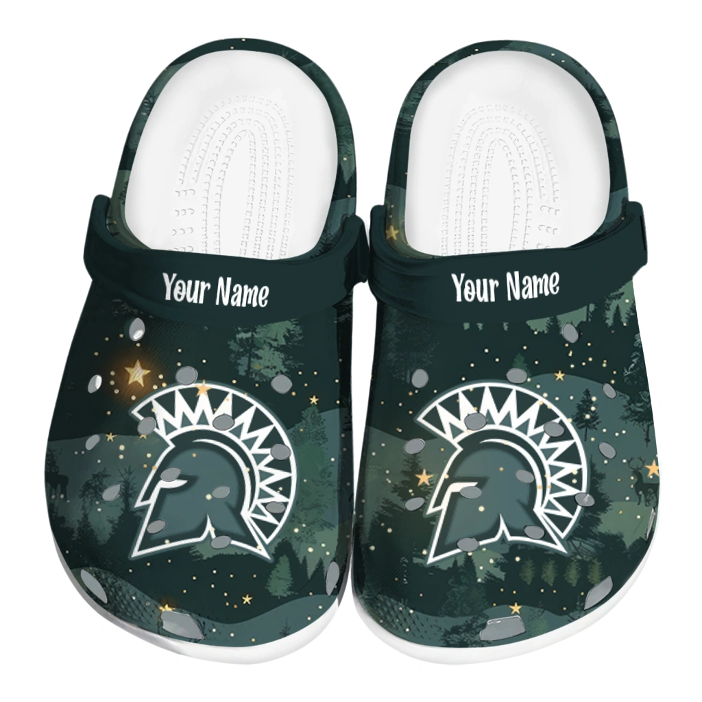 customized san jose state spartans deer nightscape clogs best selling customized san jose state spartans deer nightscape clogs best selling
