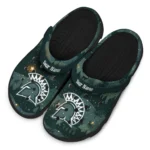 customized san jose state spartans deer nightscape clogs best selling