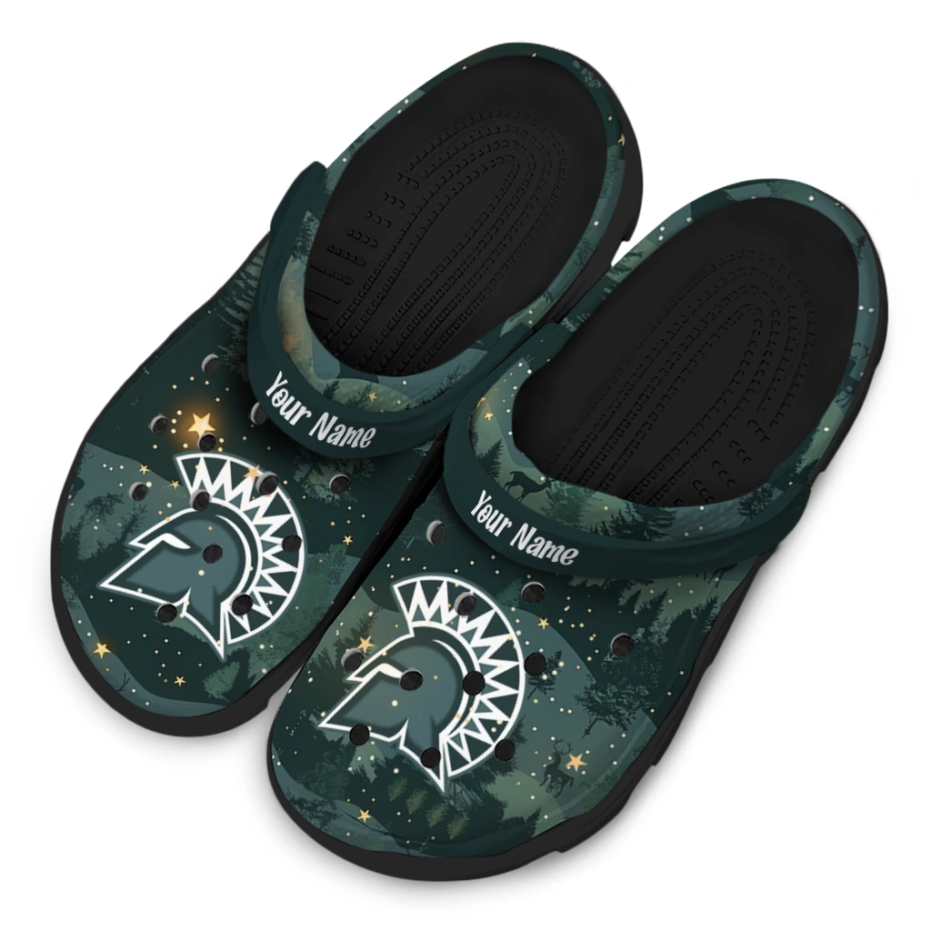 customized san jose state spartans deer nightscape clogs latest model customized san jose state spartans deer nightscape clogs latest model